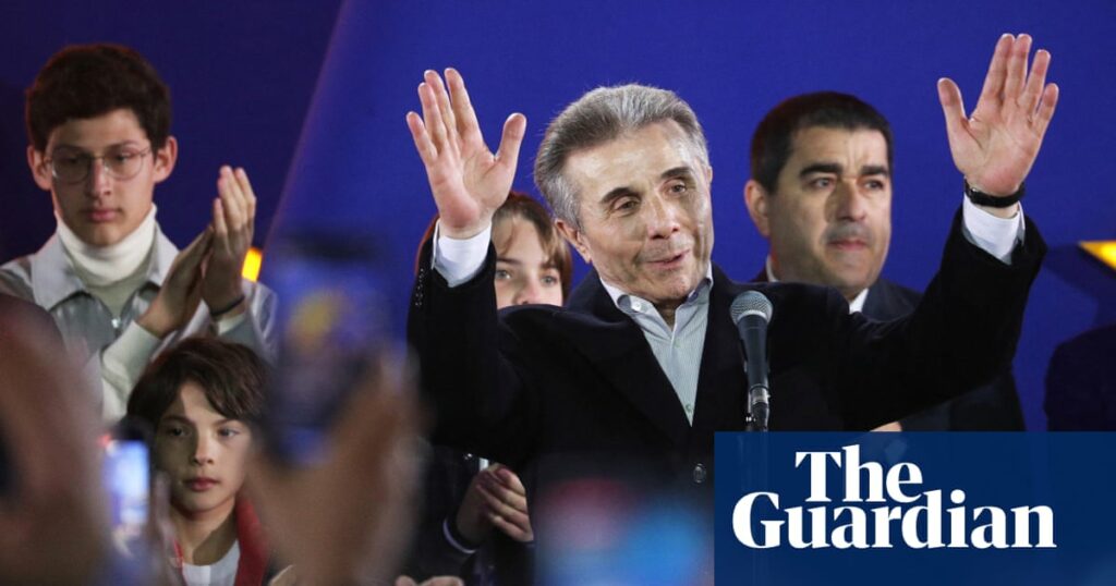 Georgia’s ruling party and pro-western opposition both claim election victory