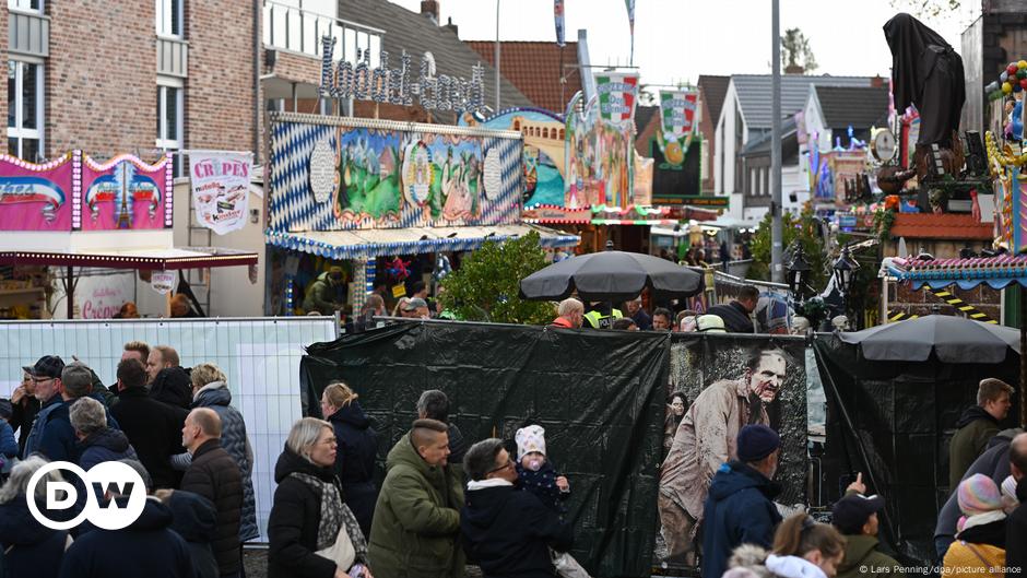 Germany: 11 injured after ghost train ride catches fire