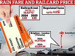 Government hikes train fares by 4.6% and increases cost of railcards in blow to commuters as part of Rachel Reeves' £40b tax bomb Budget