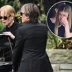 Grief-stricken Nicole Kidman is comforted by her husband Keith Urban at her mother Janelle's funeral as their daughter Sunday Rose breaks down in tears