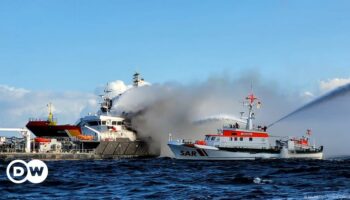 Großeinsatz in der Ostsee nach Brand auf Öl-Tanker