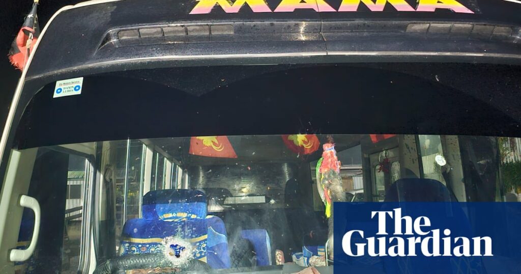 Gunmen kill seven with more than a dozen missing after Papua New Guinea bus shooting