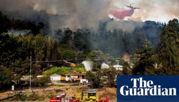 Hundreds evacuated in Oakland after California brush fire grows out of control