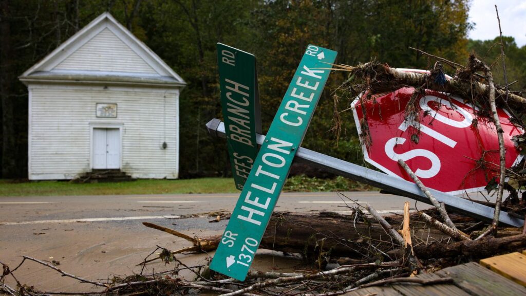 Hurrikan: Mehrere Orte in den USA von der Außenwelt abgeschnitten