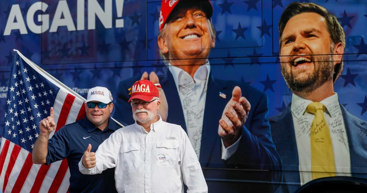 «Il est la voix du peuple»: en Pennsylvanie, à bord du bus de campagne de Donald Trump