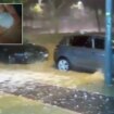 Impresionante tormenta de granizo en El Ejido: pedriscos del tamaño de pelotas de golf