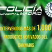 Incautados más de 1.000 artículos derivados del cannabis en dos tiendas de Moncloa