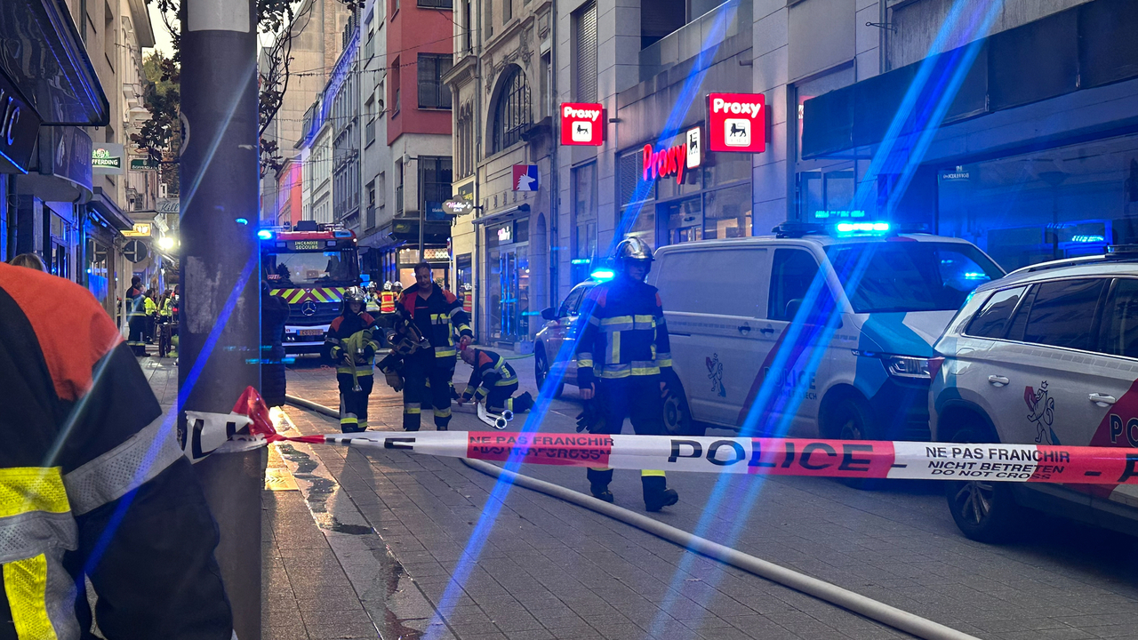 Intervention en cours: Un dégagement de fumée paralyse le centre d'Esch-sur-Alzette