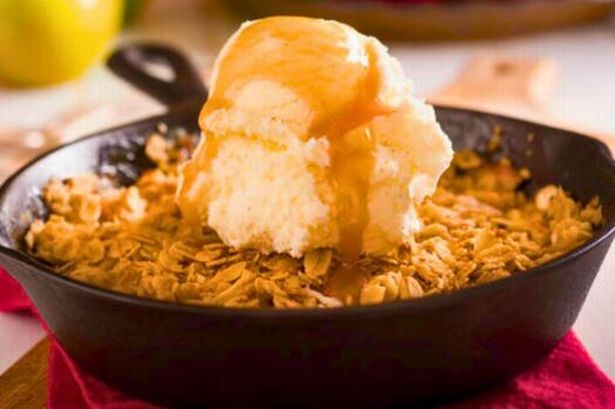 Jamie Oliver's 6-ingredient apple crumble is a 'hug in a bowl' and perfect for autumn