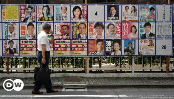 Japan election: Polls open with ruling LDP facing tight race