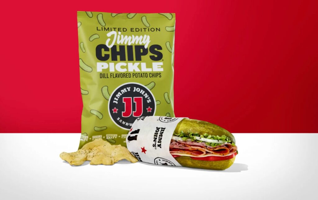 Jimmy John’s launches ‘Picklewich’ with giant pickle slices instead of bread