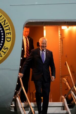 Joe Biden visits Germany with US elections looming