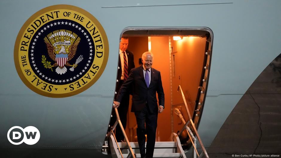 Joe Biden visits Germany with US elections looming