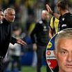 Jose Mourinho goes on hilarious tirade against referee who sent him off against Man United as Paul Scholes labels interview 'better than the game!'