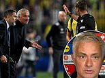 Jose Mourinho goes on hilarious tirade against referee who sent him off against Man United as Paul Scholes labels interview 'better than the game!'