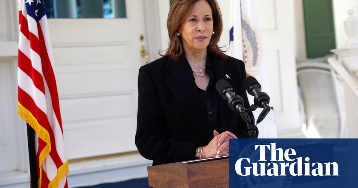 Kamala Harris denounces Trump as ‘fascist’ who wants ‘unchecked power’