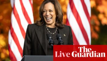 Kamala Harris joined by Lizzo at campaign event; Donald Trump rallies in Pennsylvania – live