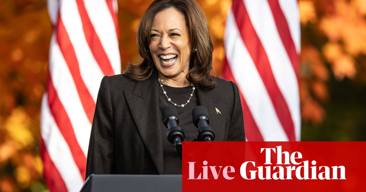 Kamala Harris joined by Lizzo at campaign event; Donald Trump rallies in Pennsylvania – live