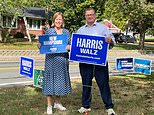 Kamala Harris's Labour helpers: Keir Starmer's MPs pictured on the presidential campaign trail for Donald Trump's Democrat rival as Republican claims UK party broke US law