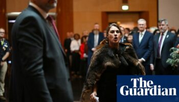 King Charles heckled by Indigenous senator Lidia Thorpe at Australia’s Parliament House