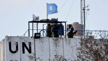 Krieg in Nahost: UN: Israelischer Panzer schießt auf Beobachterturm in Libanon