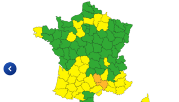 La Lozère et le Gard placés en vigilance orange « pluie-inondation » pour la journée de mercredi