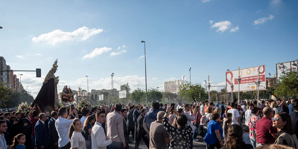 La Virgen del Amor regresa a la parroquia de San Isidro Labrador