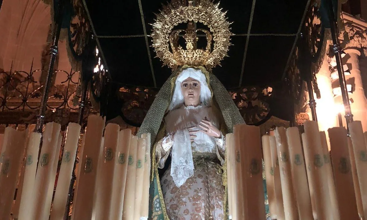 La Virgen del Amparo saldrá en procesión por primera vez por el barrio de Santa Teresa