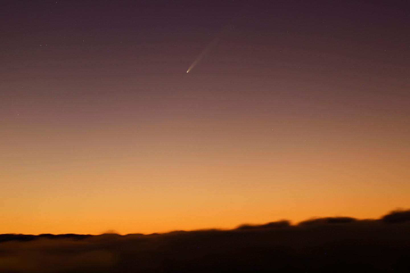 La comète Tsuchinshan-Atlas sera visible de l’hémisphère Nord pour quelques soirs