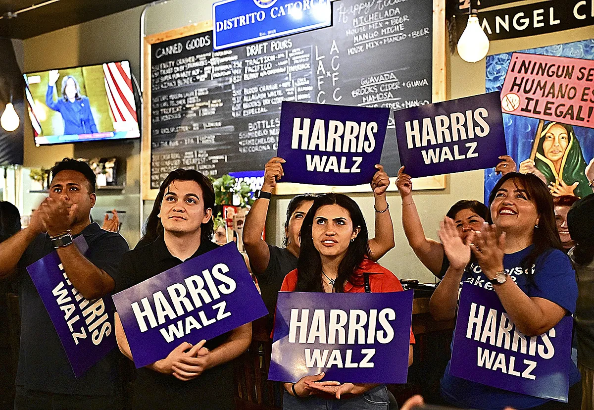 La marea de votantes hispanas que puede llevar a Kamala Harris a la Casa Blanca