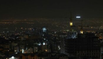 Im Zentrum der iranischen Hauptstadt waren Explosionen zu hören. Foto: Vahid Salemi/AP