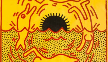 L’artiste américain Keith Haring, roi du street art, pop et engagé, prend sa revanche à Paris