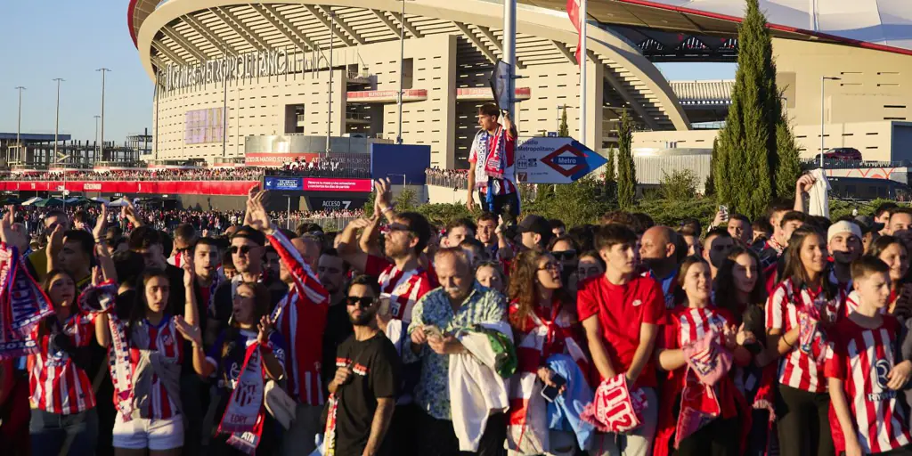 Las peñas del Atlético consideran «injusto y ruin» que el club les impida viajar con el equipo