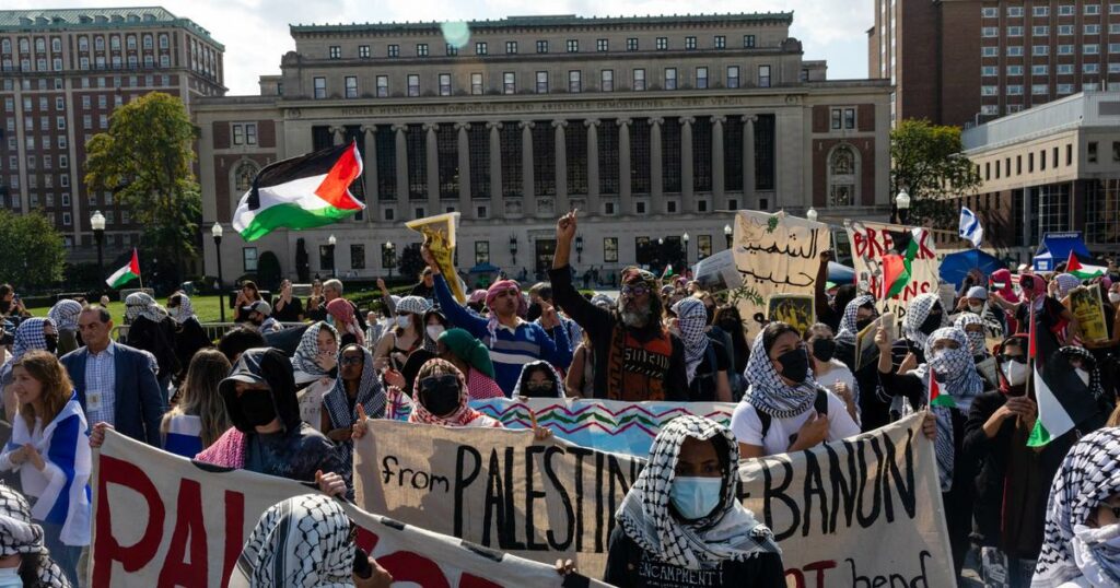 «Le campus est incroyablement polarisé» à l’Université Columbia à New York, la guerre des nerfs entre pro et anti-Israël continue