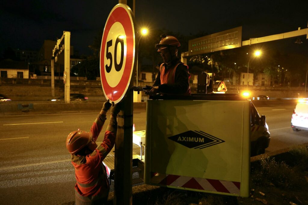 Le périphérique a désormais son outil évaluateur des 50 km/h