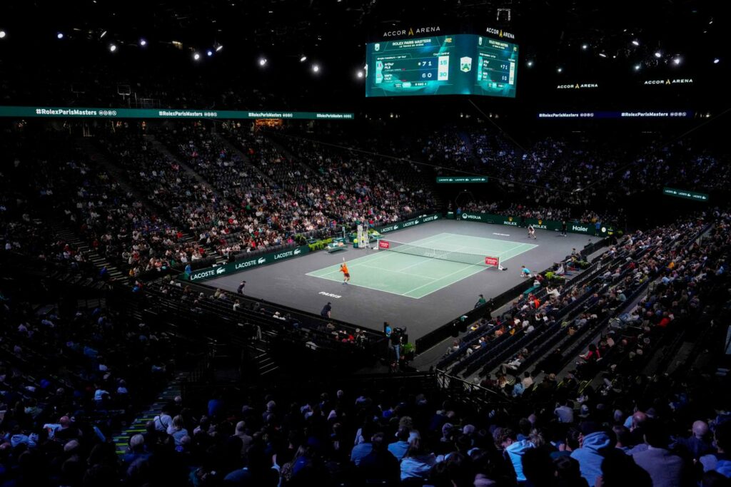 Les joueurs français au rendez-vous pour aider palais omnisports de Paris-Bercy à tourner la page du tennis