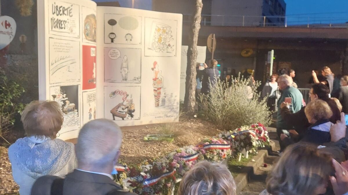 Lors de l’hommage à Samuel Paty, quatre ans après l’attentat, Conflans annonce se constituer partie civile