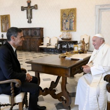 Los 35 minutos de Pedro Sánchez con el Papa Francisco en plena tormenta por el caso Koldo