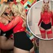 Lottie Moss poses for steamy snap with a pal as she transforms into a sexy devil for Halloween.. after revealing plans to 'give up' OnlyFans career