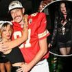 Lou Teasdale and footballer Andy Carroll cosy up together as they make first public appearance at Hallozeem bash - following his split from wife Billi Mucklow