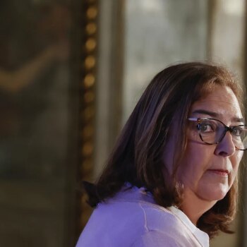 Maite Araluce, presidenta de la AVT: "A Sánchez le dije en el Palacio Real que nos ha dejado solas a las víctimas"