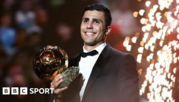 Rodri wins Ballon d'Or