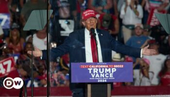 Man arrested at Donald Trump's California rally on gun charges