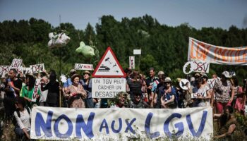 Manifestation contre la LGV du Sud-Ouest : la préfecture dénonce des « tirs en direction de l’hélicoptère de la gendarmerie » pendant la nuit