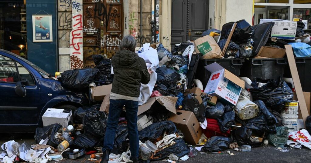 Marseille : la grève des éboueurs provoque l’accumulation de 600 tonnes de déchets