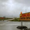 Más de diez carreteras cortadas en Málaga, Granada y Almería por las fuertes lluvias