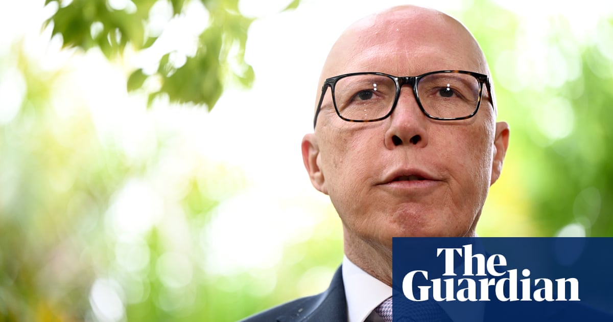 Media union calls Peter Dutton’s response to two ABC reporters ‘unnecessarily aggressive’