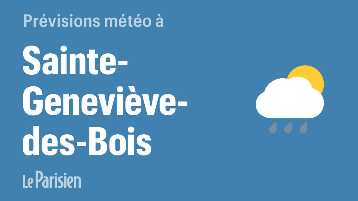 Météo à Sainte-Geneviève-des-Bois