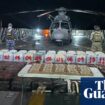 Mexico navy seizes more than eight tonnes of illicit cargo in record drugs bust