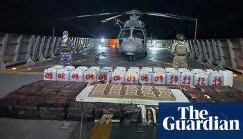 Mexico navy seizes more than eight tonnes of illicit cargo in record drugs bust